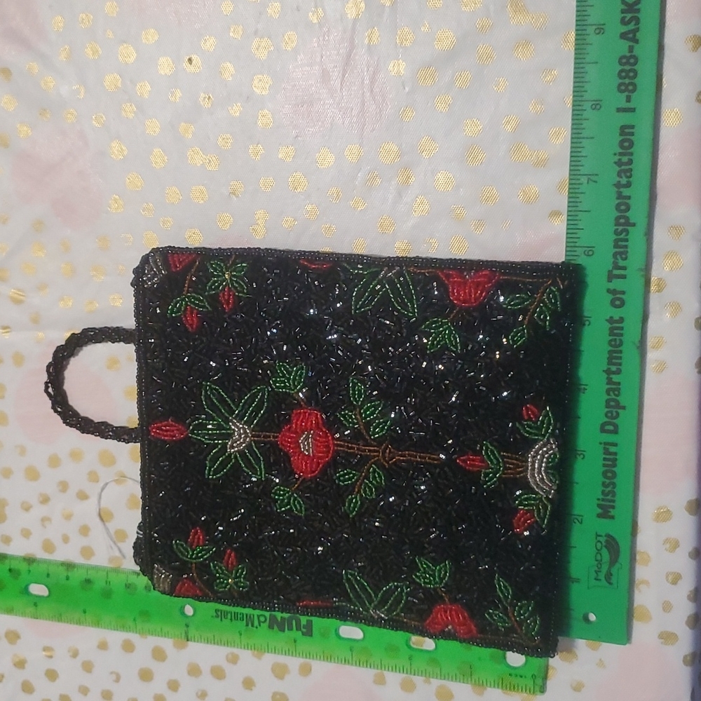 Hand Beaded Bag - image 1